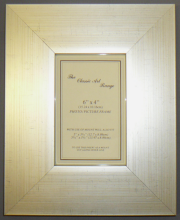 H Range - Flat Silver Picture Frame