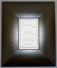 I Range - Brown Leather Effect Picture Frame